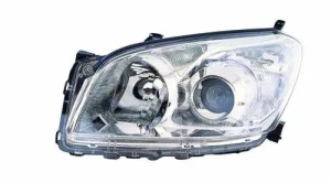 Reflektor lampa prawa z silniczkiem do regulacji TOYOTA RAV 4 III ABAKUS