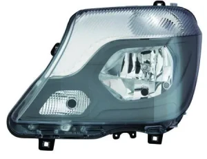Reflektor lampa prawa z silniczkiem do regulacji MERCEDES-BENZ SPRINTER B906 ABAKUS