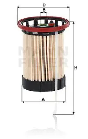 2.0 TDI, 1.6 TDI Filtr paliwa SKODA KAROQ MANN-FILTER