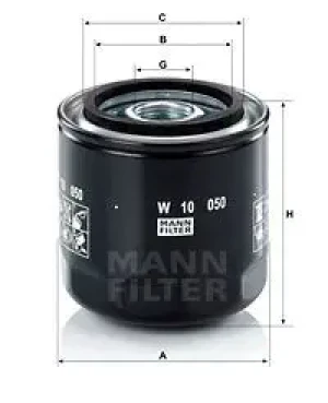 Filtr oleju CLAAS ELIOS MANN-FILTER