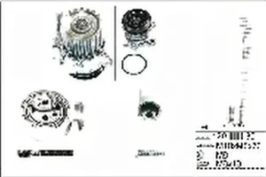 1.9 TDI AUDI A4 B5 Zestaw rozrządu + pompa wodna INA