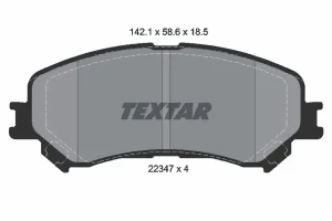 Klocki hamulcowe przód RENAULT GRAND SCENIC IV TEXTAR