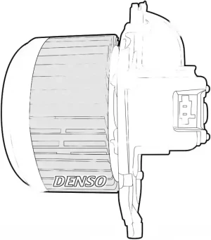 Dmuchawa wentylator nawiewu PEUGEOT PARTNER DENSO