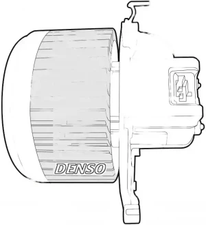 Dmuchawa wentylator nawiewu PEUGEOT PARTNER TEPEE DENSO