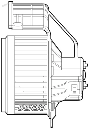 Dmuchawa wentylator nawiewu RENAULT KANGOO II DENSO
