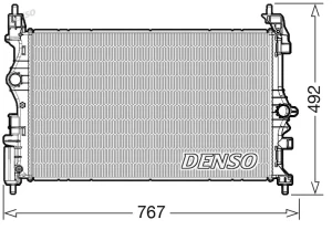 DRM20019 DENSO Chłodnica wody