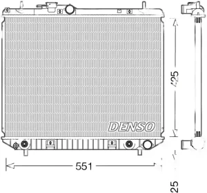 DRM35005 DENSO Chłodnica wody