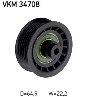 Rolka paska klinowego 2.2 TDCi FORD TRANSIT V363 SKF