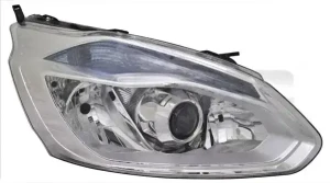 Reflektor lampa lewa z silnikiem elektrycznym FORD TRANSIT CUSTOM TYC