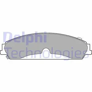 Klocki hamulcowe przód CHRYSLER 200 DELPHI