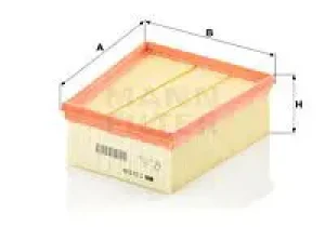 TCe 100, TCe 130 RENAULT KANGOO III Filtr powietrza MANN-FILTER