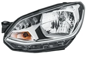 Reflektor lampa lewa z silniczkiem do regulacji VW UP HELLA