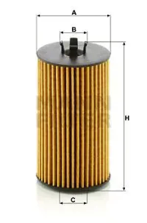 Filtr oleju hu 6019 z OPEL MERIVA B MANN-FILTER