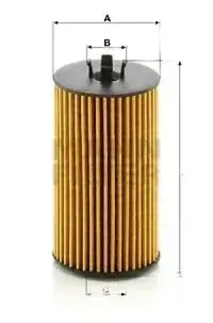 Filtr oleju hu 6019 z OPEL ASTRA J MANN-FILTER