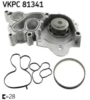 1.4 TFSI, 1.4 TSI AUDI A3 Pompa wody Pompa wody SKF