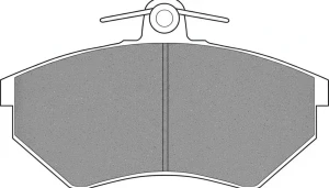 Klocki hamulcowe przód SEAT INCA FERODO RACING