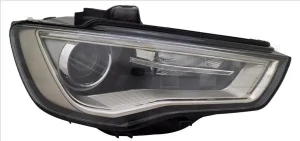 20-14571-16-2 TYC Reflektor lampa prawa z silnikiem elektrycznym