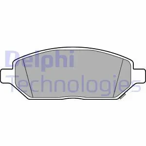 Klocki hamulcowe przód VAUXHALL VIVA DELPHI