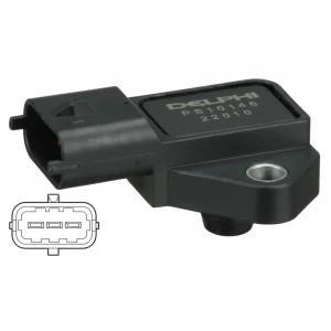 1.7 CDTI Czujnik ciśnienia w kolektorze map sensor OPEL ASTRA G DELPHI