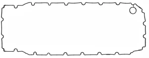 Uszczelka miski oleju 2627 LS, 2535 LS, 2524 L, 2430 LS, 1835 LS, 1835 L, 1830 L, 1827 LS, 2030 LS, 2027 L, 2635 LS, 2424 LS, 2035 LS, 2024 LS, 2624 LS, 2427 LS, 2035 L, 2532 L, 1824 LS, 2627
