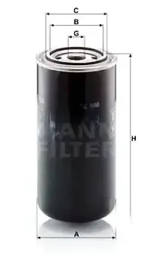 850, 870, 810 Filtr paliwa CLAAS AXION MANN-FILTER
