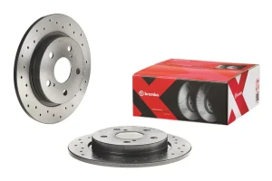 Tarcza hamulcowa tył TOYOTA AURIS Kombi (_E18_) BREMBO