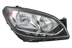 Reflektor lampa prawa z silniczkiem do regulacji SKODA CITIGO HELLA