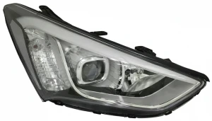 20-14922-16-2 TYC Reflektor lampa lewa z silnikiem elektrycznym