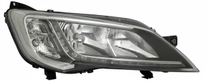 Reflektor lampa prawa z silnikiem elektrycznym CITROËN JUMPER Skrzynia TYC