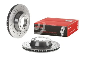 Tarcza hamulcowa tył perforowana PORSCHE 911 VII BREMBO