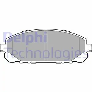 LP3271 DELPHI Klocki hamulcowe przód