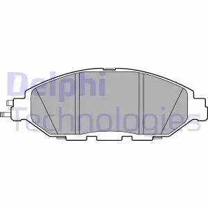 Klocki hamulcowe przód NISSAN PATHFINDER IV DELPHI