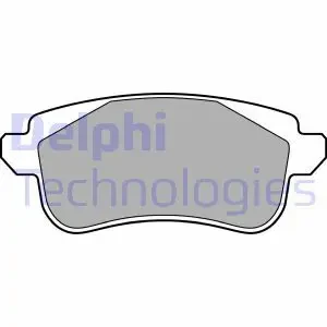 LP3283 DELPHI Klocki hamulcowe tył