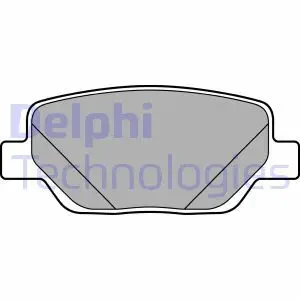 LP3290 DELPHI Klocki hamulcowe tył
