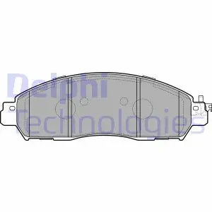 Klocki hamulcowe przód RENAULT ALASKAN DELPHI