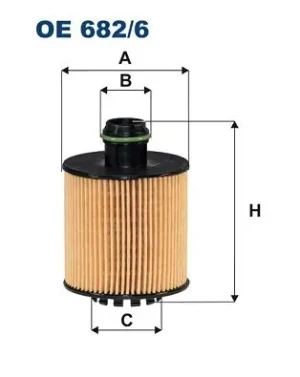 Filtr oleju OPEL CORSA E FILTRON