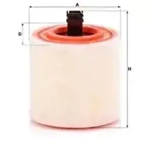 1.0, 1.4 (35), 1.6 CDTi, 1.4, 1.4 CNG, 1.6 OPEL ASTRA K Filtr powietrza MANN-FILTER