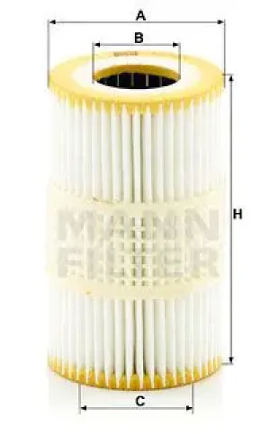 Filtr oleju hu 7035 y AUDI A5 I MANN-FILTER