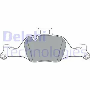 Klocki hamulcowe przód BMW 5 G31 DELPHI