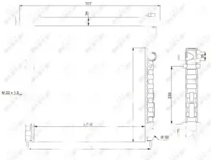 1.9 TDI VW SHARAN Chłodnica wody NRF