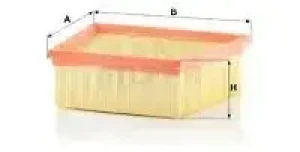 1.0, 1.1, 1.5 TDCi FORD FIESTA VII Filtr powietrza MANN-FILTER