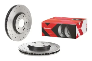Tarcza hamulcowa przód perforowana HYUNDAI ix35 BREMBO