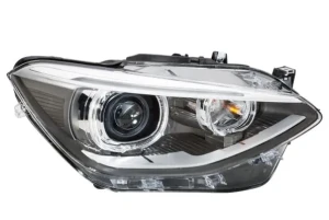 1ZS 010 741-661 HELLA Reflektor lampa prawa bi-ksenon led z silniczkiem do regulacji z żarówką