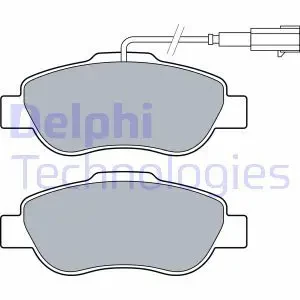Klocki hamulcowe przód z czujnikiem FIAT 500 DELPHI