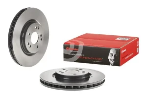 Tarcza hamulcowa prawy przód MERCEDES-BENZ KLASA E S124 BREMBO