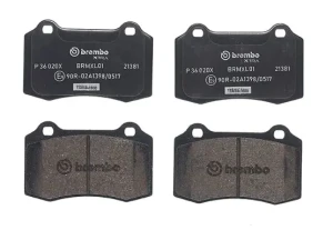 Klocki hamulcowe przód tył PEUGEOT 208 I BREMBO