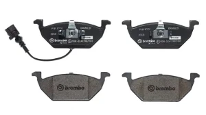 Klocki hamulcowe przód z czujnikiem VW GOLF IV BREMBO
