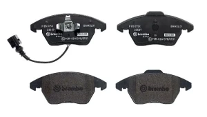 Klocki hamulcowe przód z czujnikiem SKODA RAPID BREMBO