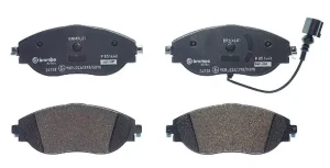 Klocki hamulcowe przód z czujnikiem VW GOLF VII BREMBO