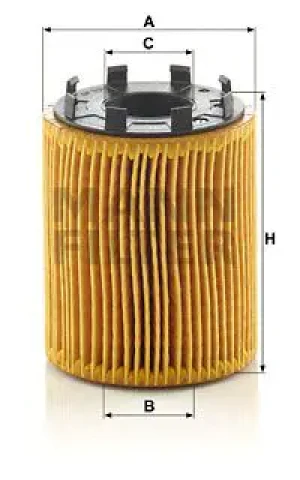 HU 7041 z MANN-FILTER Filtr oleju hu 7041 z